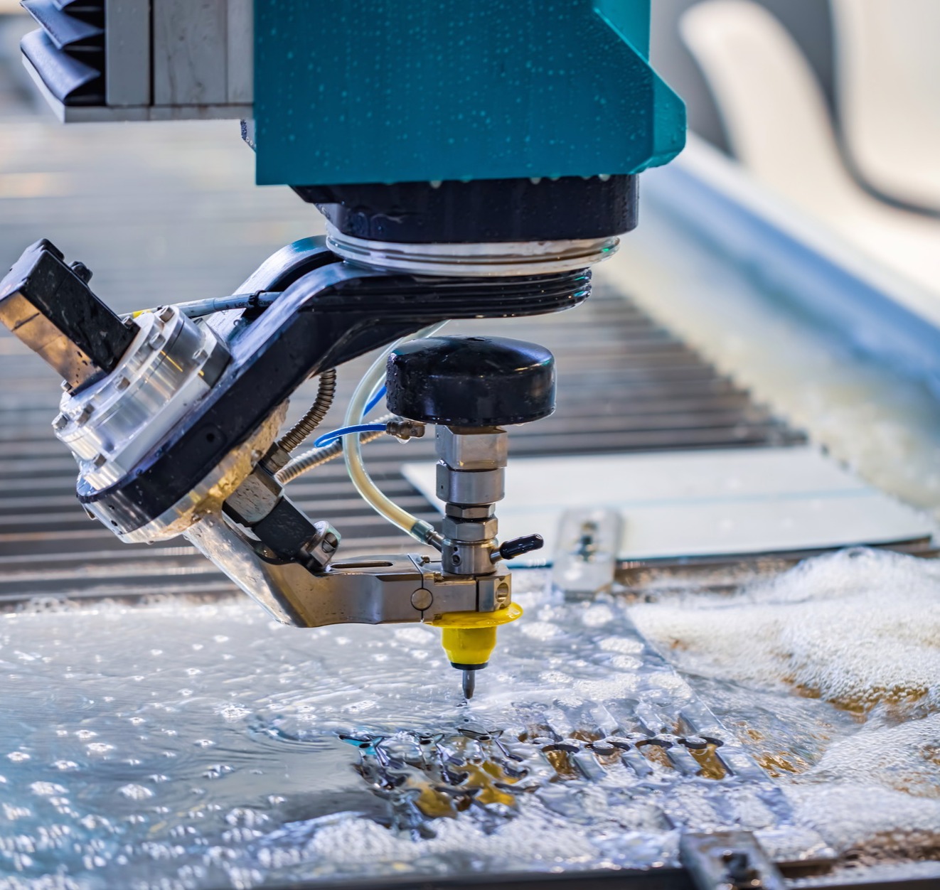 waterjet cutting